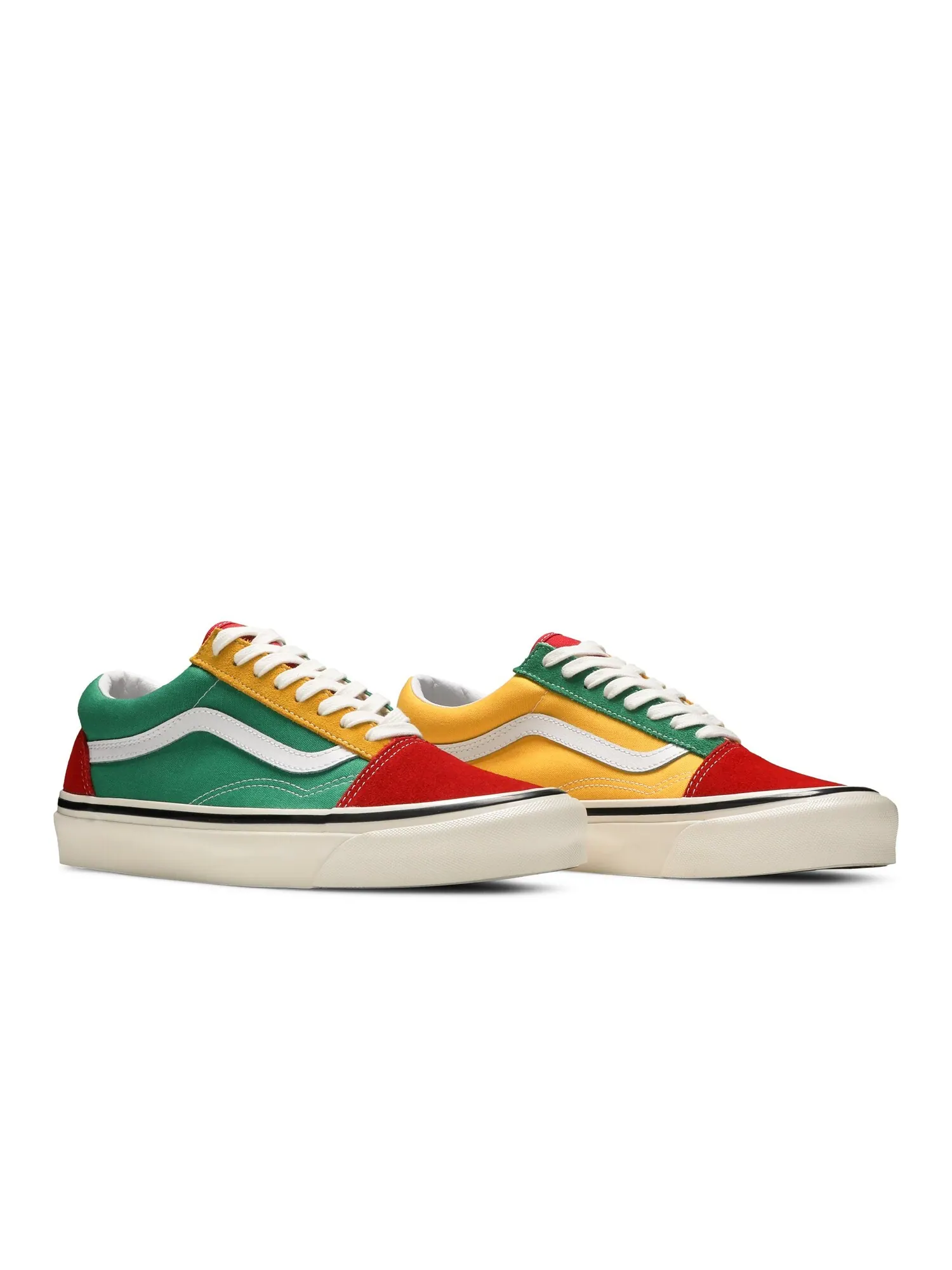 Кроссовки Old Skool 36 DX Vans — изображение 8 из 8, красный//желтый