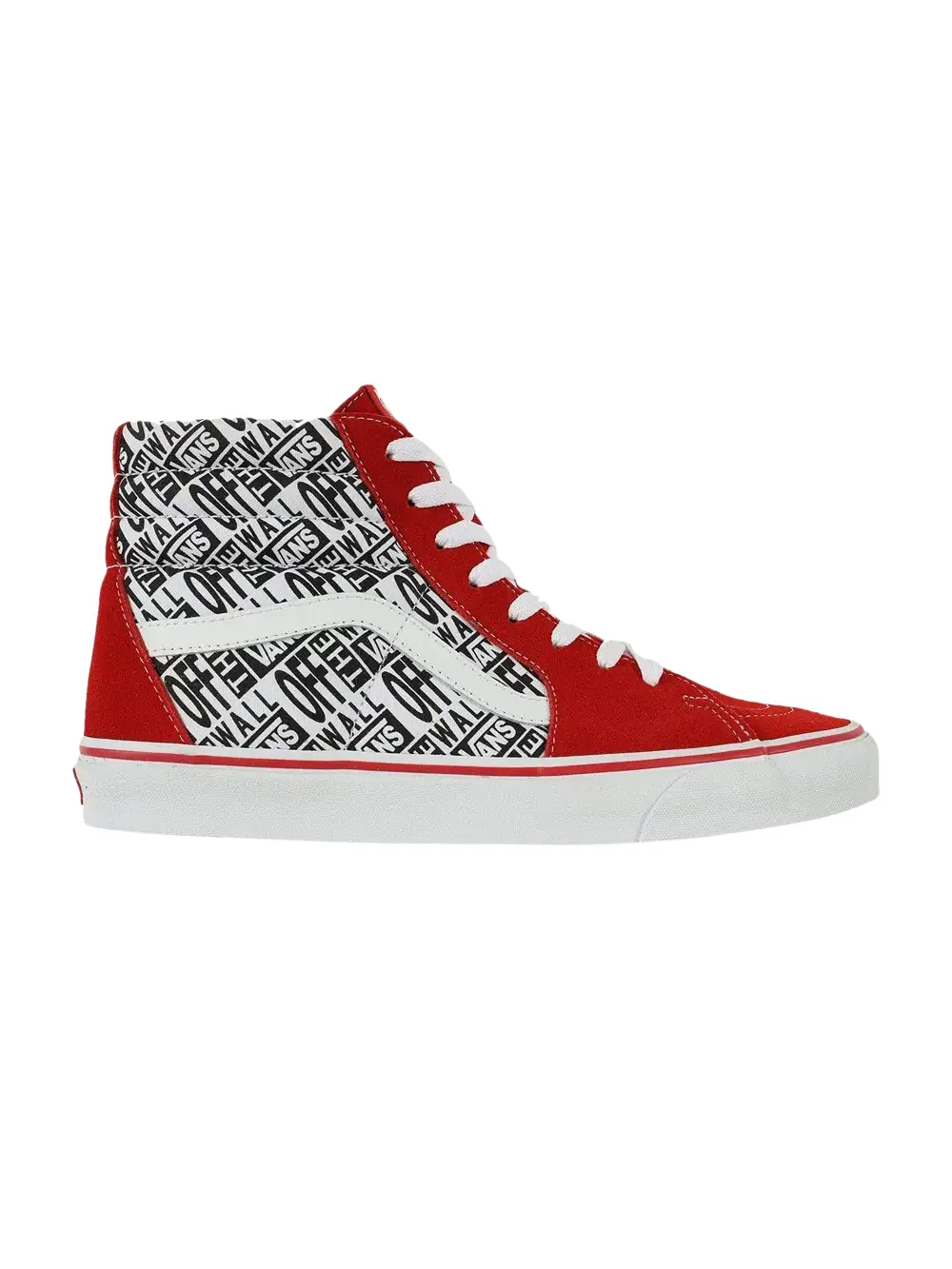 Кроссовки Sk8-Hi Vans — изображение 1 из 1, красный/белый/черный