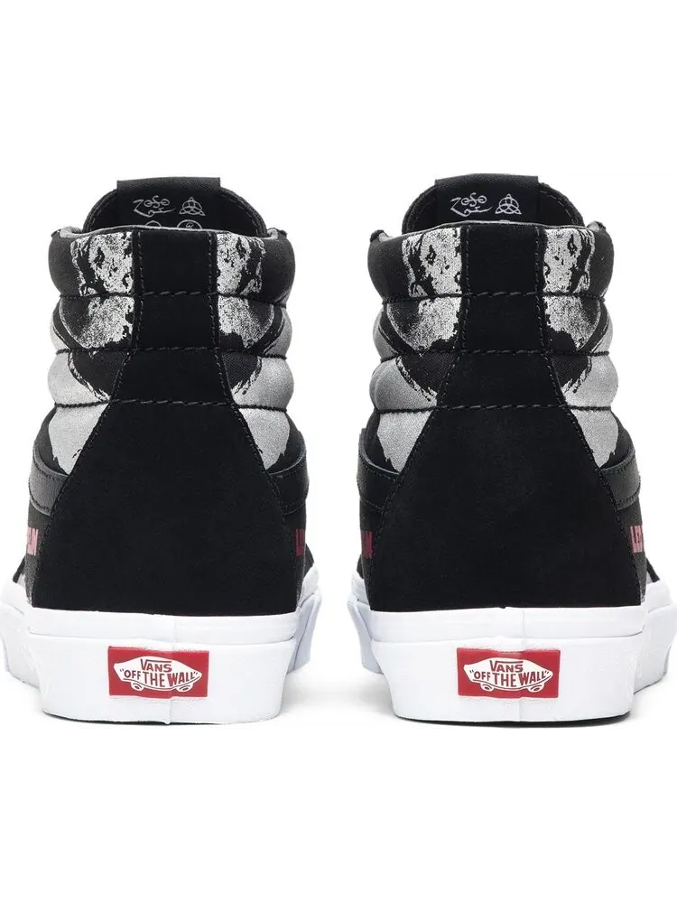 Кеды Vans Led Zeppelin x SK8-Hi 50th Anniversary — изображение 6 из 8, черный