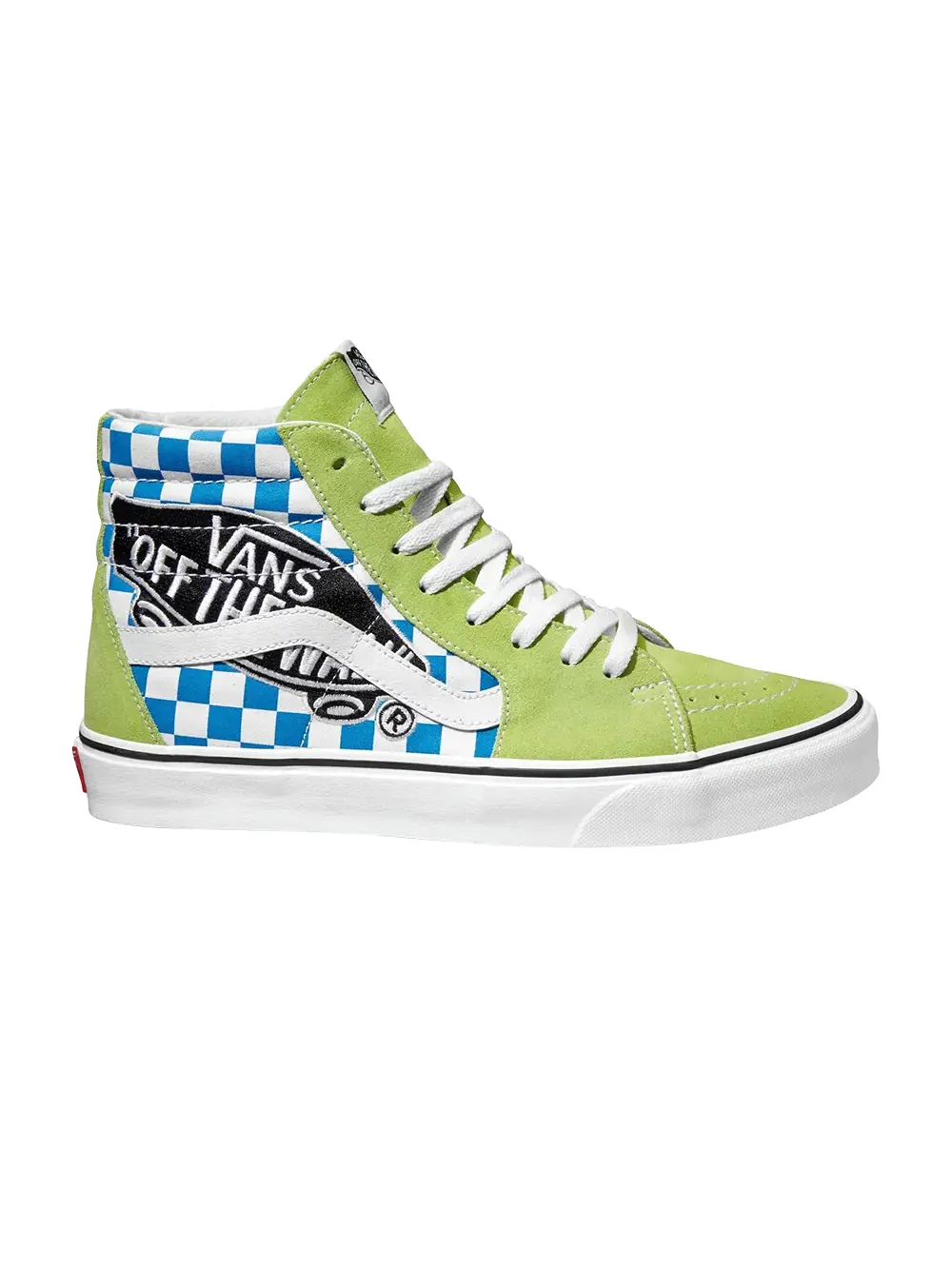 Кроссовки Sk8-Hi Vans — изображение 1 из 1, зеленый/белый