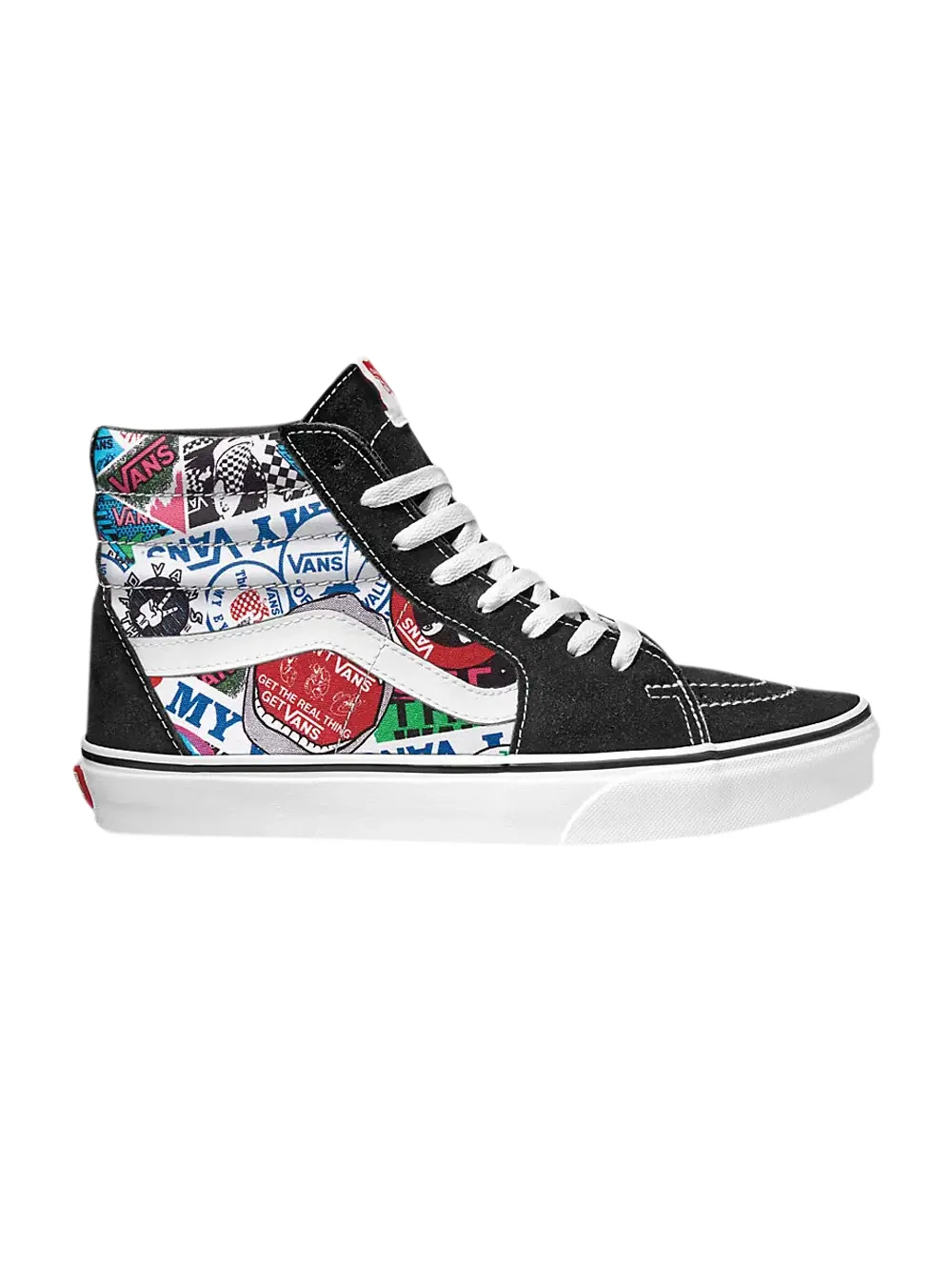 Кроссовки Sk8-Hi Vans — изображение 1 из 1, мульти/белый/черный