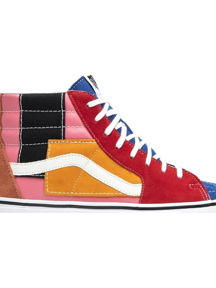 Кеды Vans SK8-Hi Patchwork — изображение 2 из 8, мульти