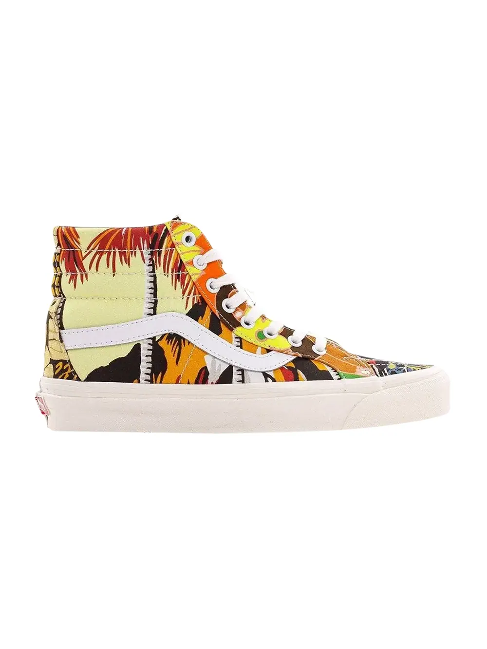 Кроссовки Hoffman California Fabrics x Sk8-Hi 38 DX Vans — изображение 1 из 1, мульти