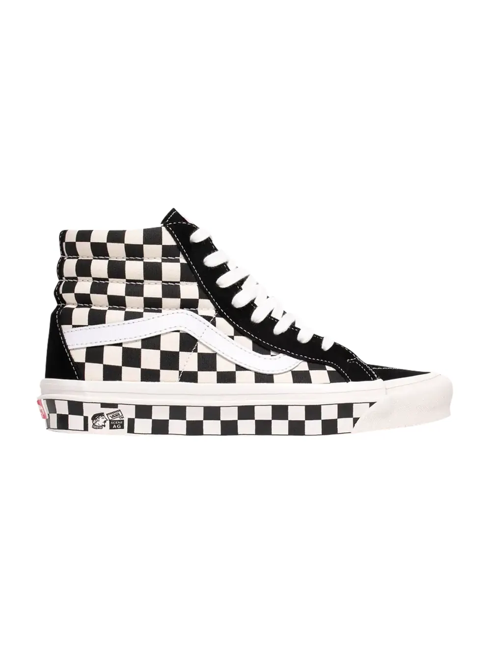 Кроссовки Sk8-Hi 38 DX Vans — изображение 1 из 1, черный/белый