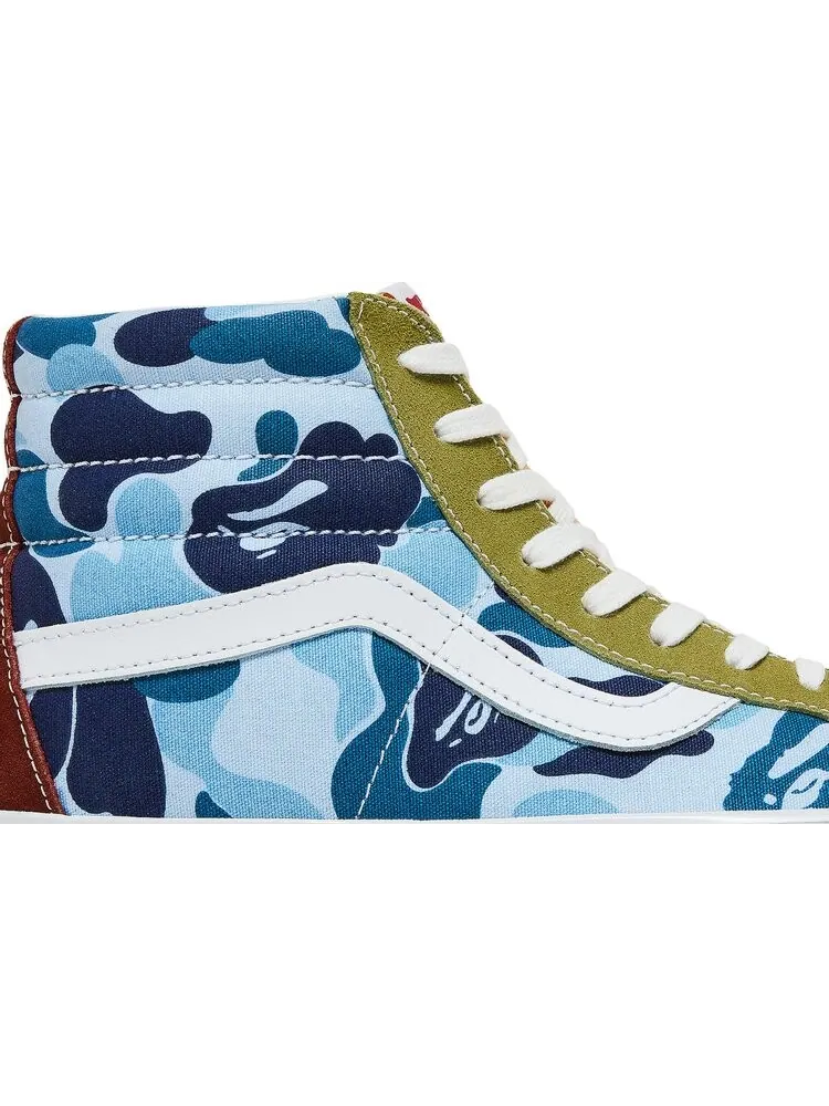 Кеды Vans BAPE x Sk8-Hi 36 DX Multi Camo — изображение 2 из 8, мульти