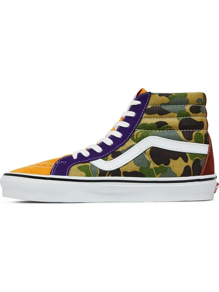 Кеды Vans BAPE x Sk8-Hi 36 DX Multi Camo — изображение 3 из 8, мульти