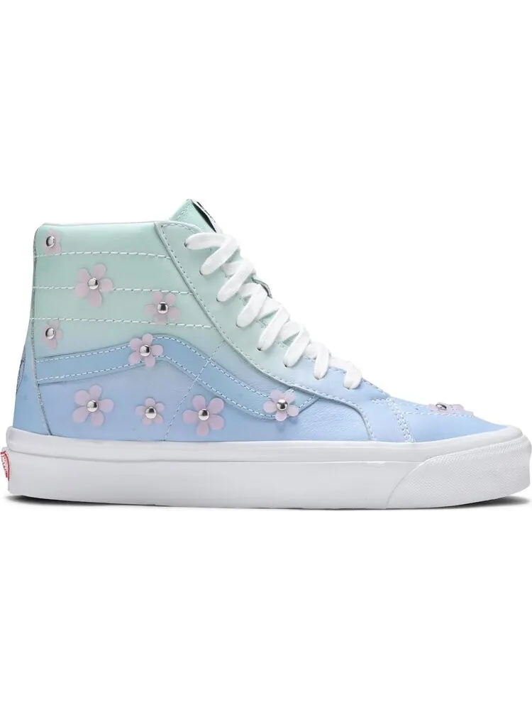 Кеды Vans Sandy Liang x Sk8-Hi 38 DX Sandy Cheeks — изображение 1 из 8, синий