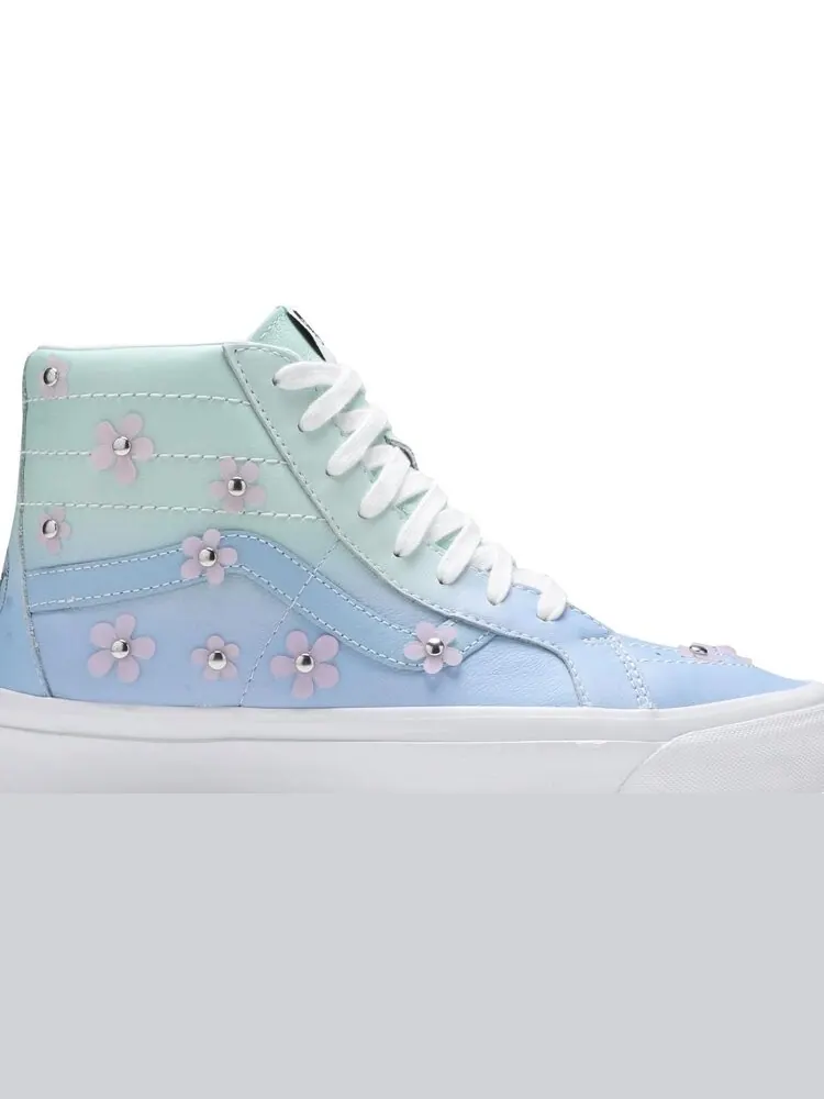 Кеды Vans Sandy Liang x Sk8-Hi 38 DX Sandy Cheeks — изображение 2 из 8, синий