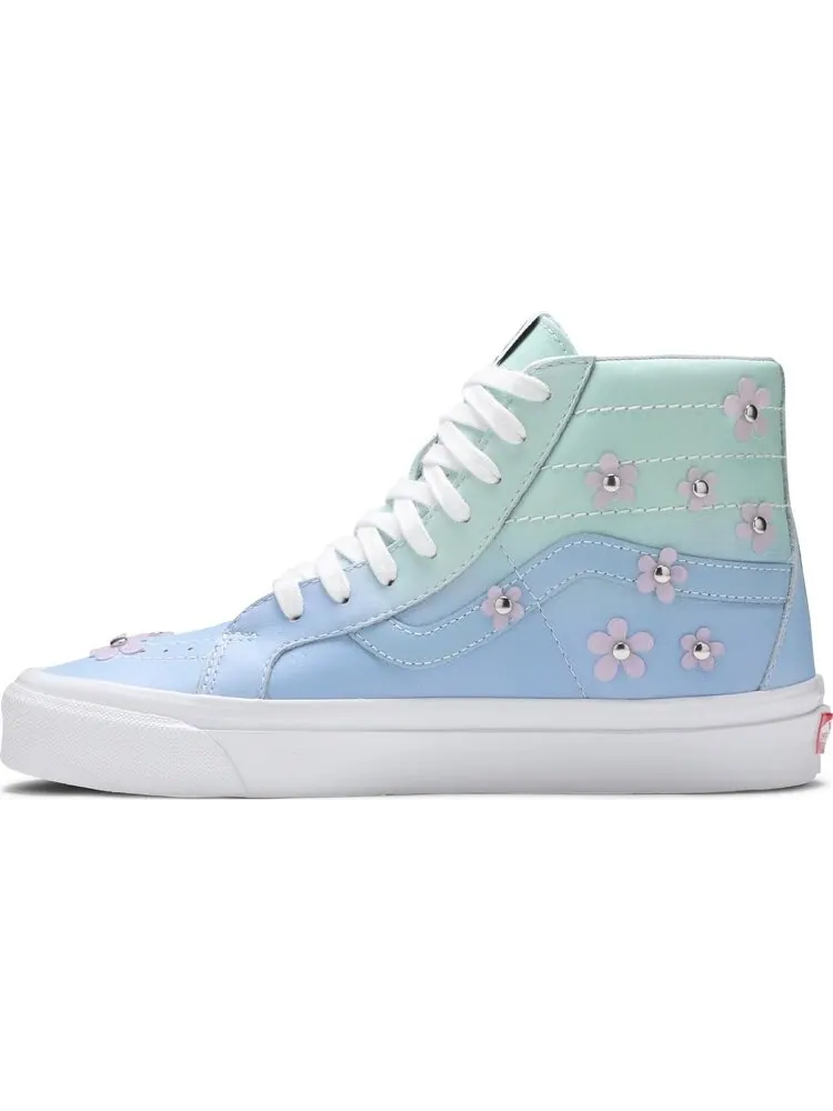 Кеды Vans Sandy Liang x Sk8-Hi 38 DX Sandy Cheeks — изображение 3 из 8, синий
