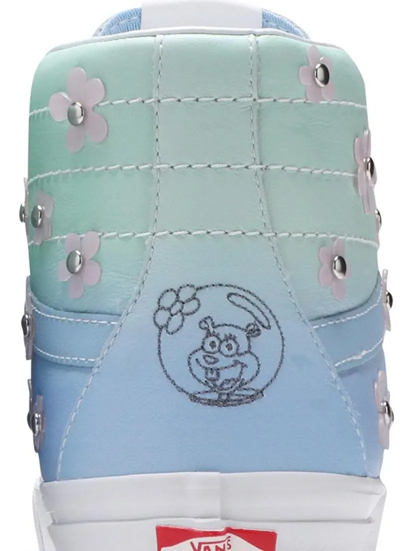 Кеды Vans Sandy Liang x Sk8-Hi 38 DX Sandy Cheeks — изображение 7 из 8, синий