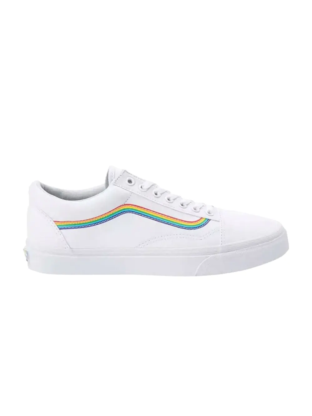 Кроссовки Old Skool Kids Vans — изображение 1 из 1, белый