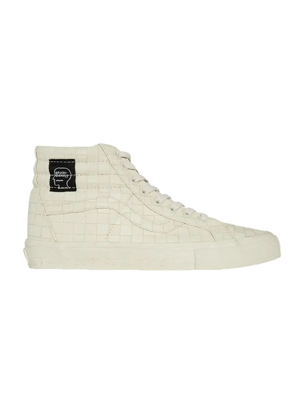 Кроссовки Brain Dead x DSM x Sk8-Hi Reissue LX Vans — изображение 1 из 1, белый