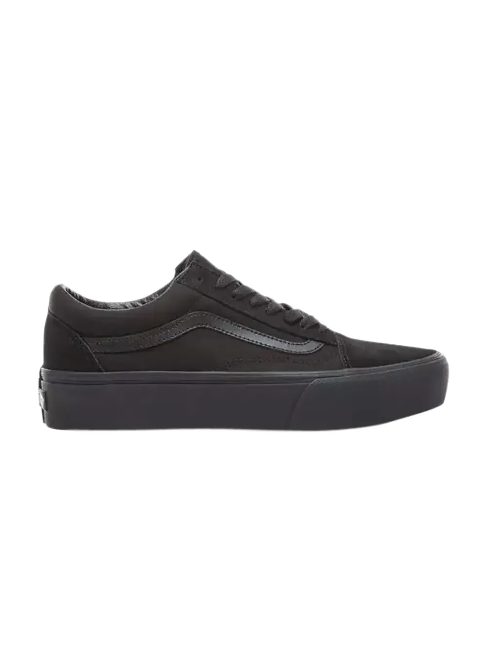 Кроссовки Wmns Old Skool Platform Vans — изображение 1 из 1, черный/черный