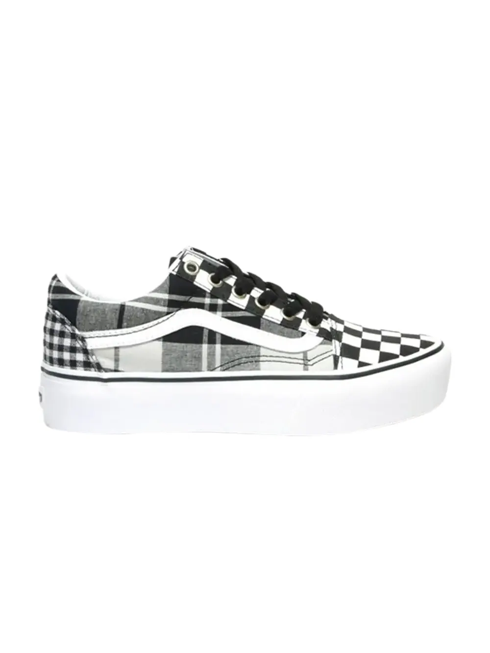 Кроссовки Old Skool Platform Vans — изображение 1 из 1, черный/белый