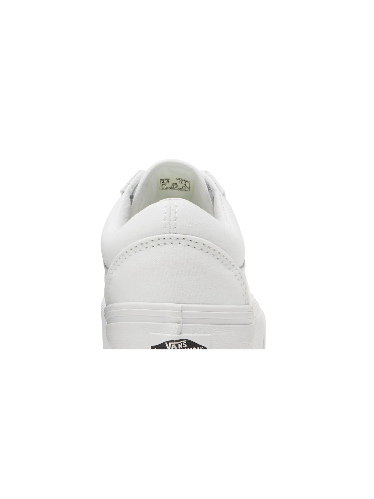 Кроссовки Old Skool Platform Vans — изображение 7 из 8, белый