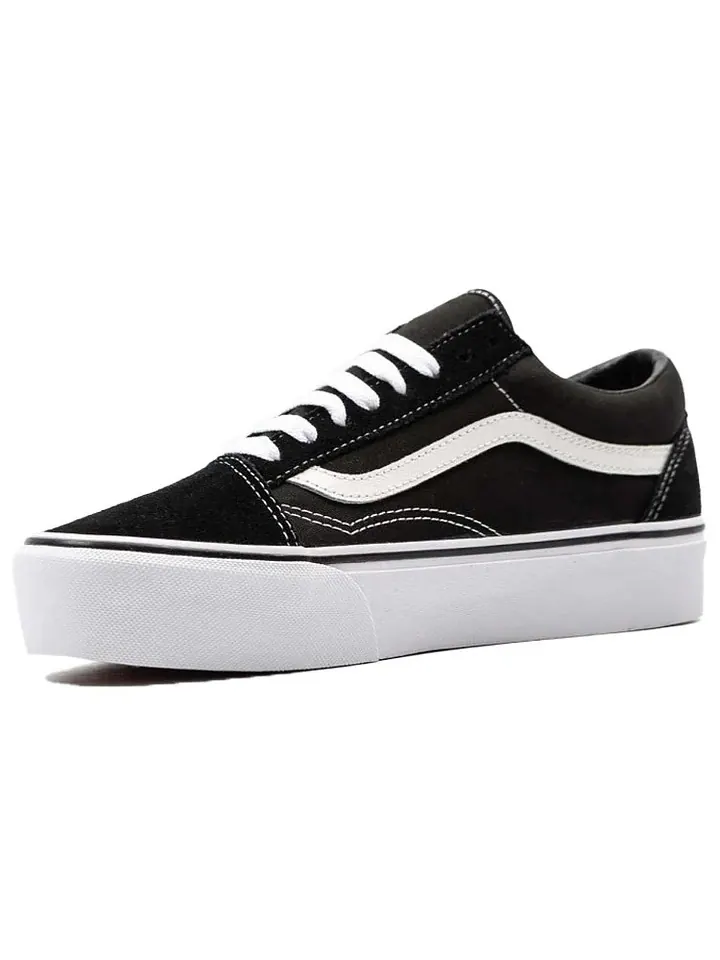 Кеды Vans Old Skool Platform черно-белые — изображение 2 из 7