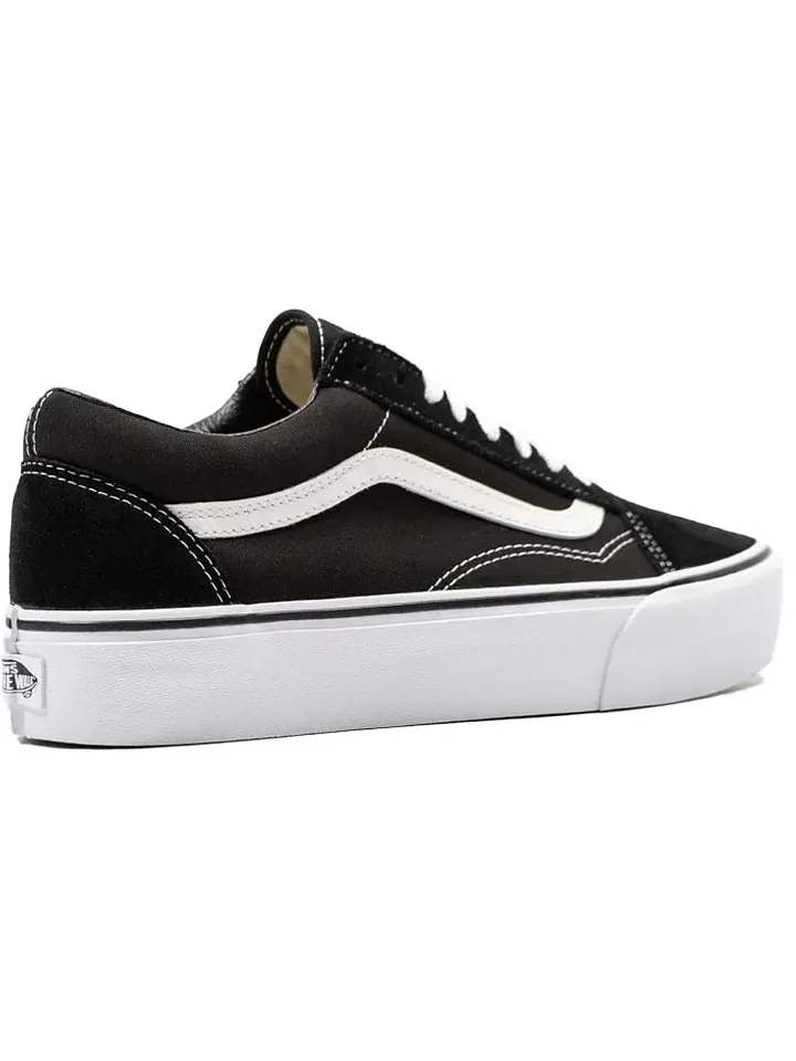 Кеды Vans Old Skool Platform черно-белые — изображение 3 из 7