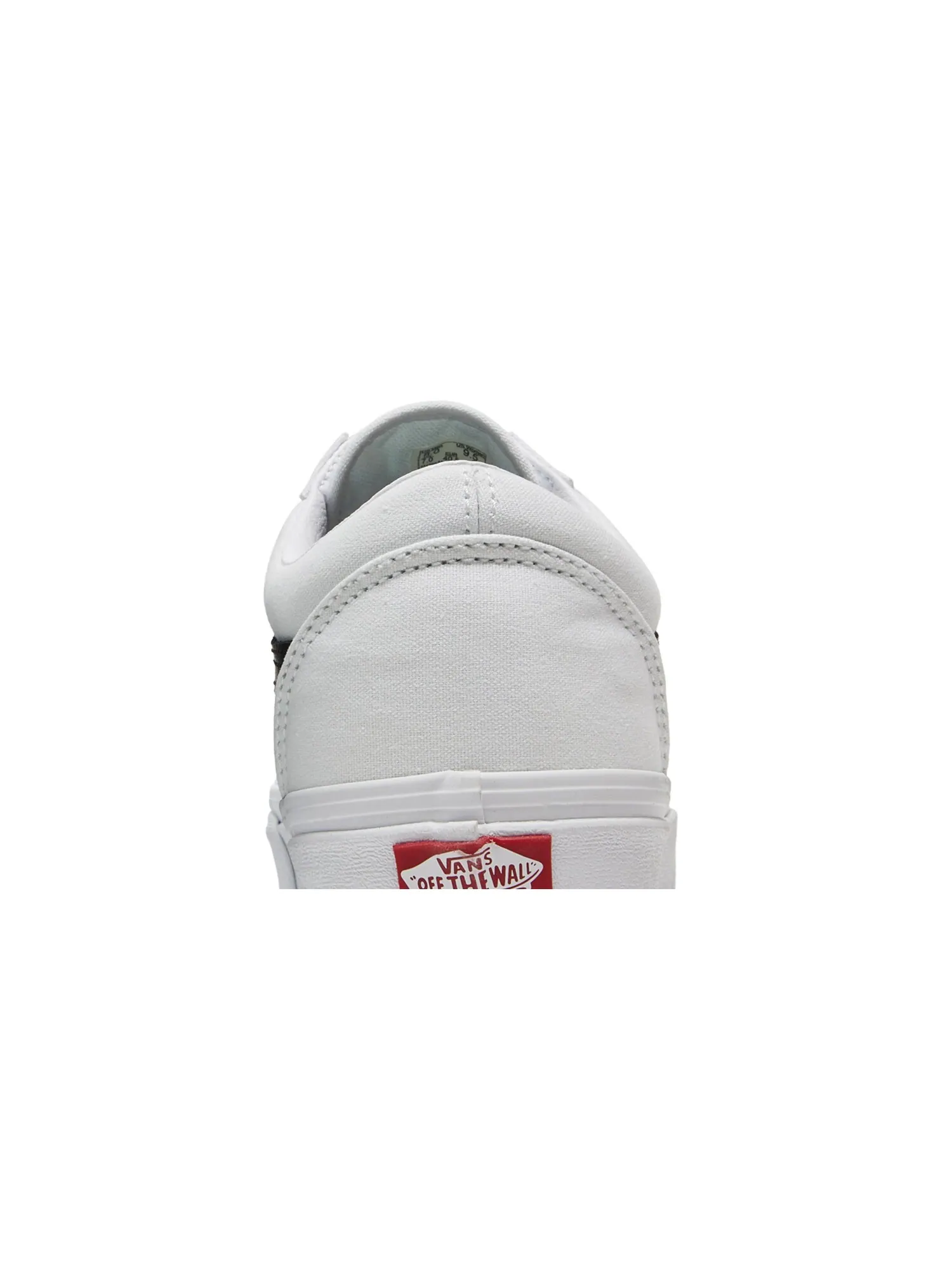 Кроссовки Old Skool V Vans — изображение 7 из 8, белый/черный