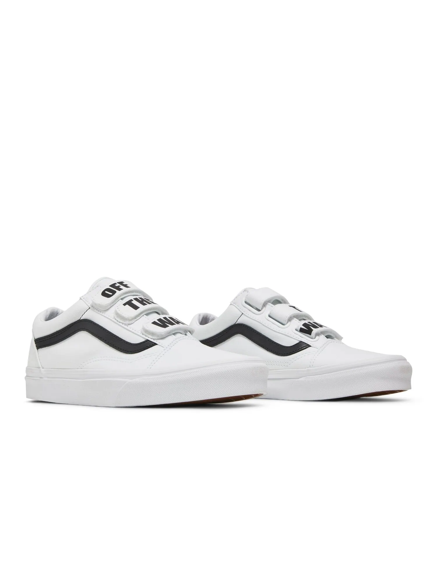 Кроссовки Old Skool V Vans — изображение 8 из 8, белый/черный