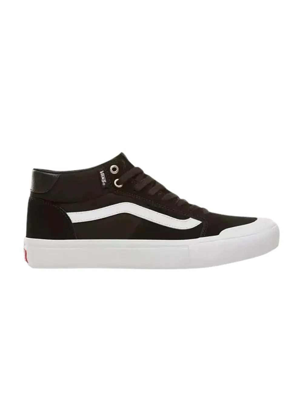 Кроссовки Style 112 Mid Pro Vans — изображение 1 из 1, черный/белый
