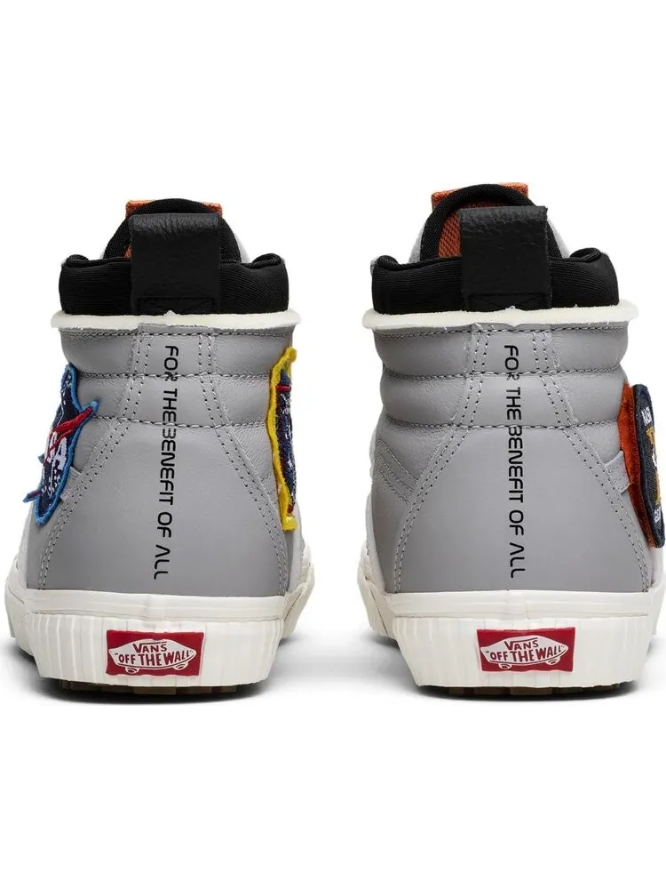 Кеды Vans NASA x Sk8-Hi 46 MTE DX Space Voyager ComplexCon Exclusive — изображение 6 из 8, серебряный