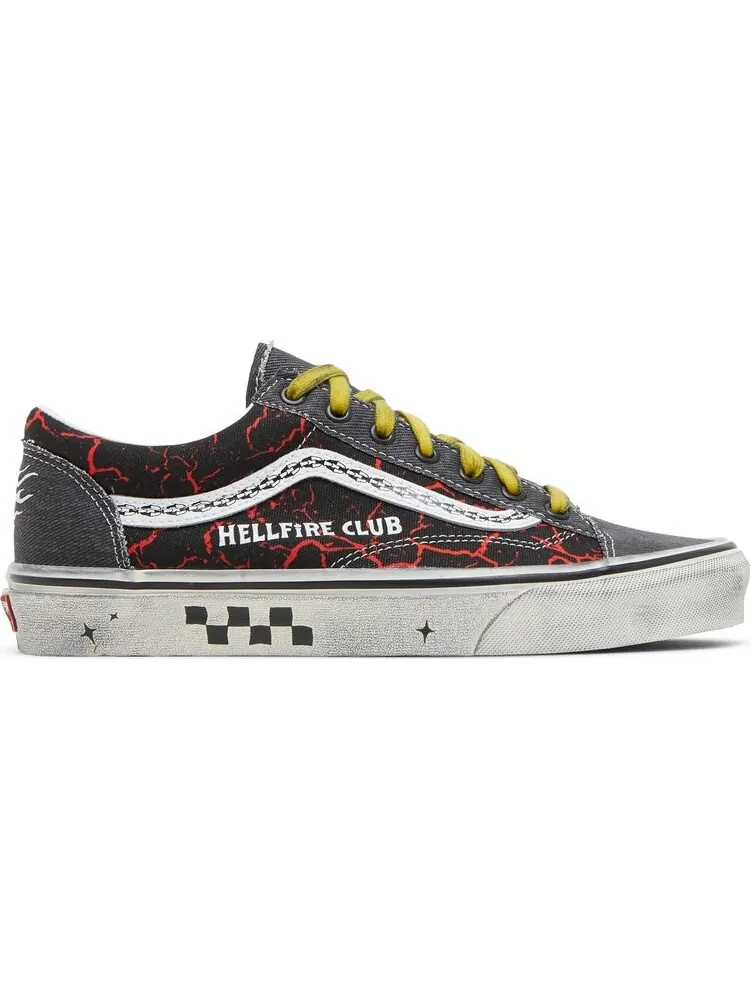Кеды Vans Style 36 "Hellfire Club" x Stranger Things — изображение 1 из 8, черный