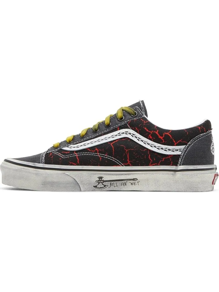 Кеды Vans Style 36 "Hellfire Club" x Stranger Things — изображение 3 из 8, черный