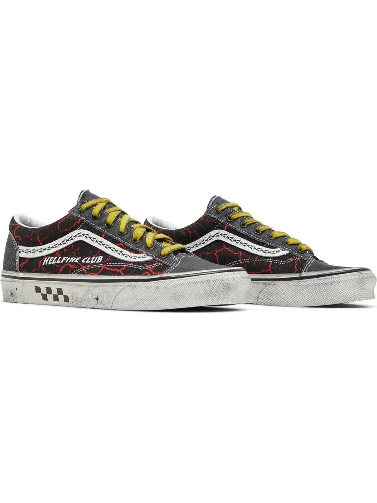 Кеды Vans Style 36 "Hellfire Club" x Stranger Things — изображение 8 из 8, черный