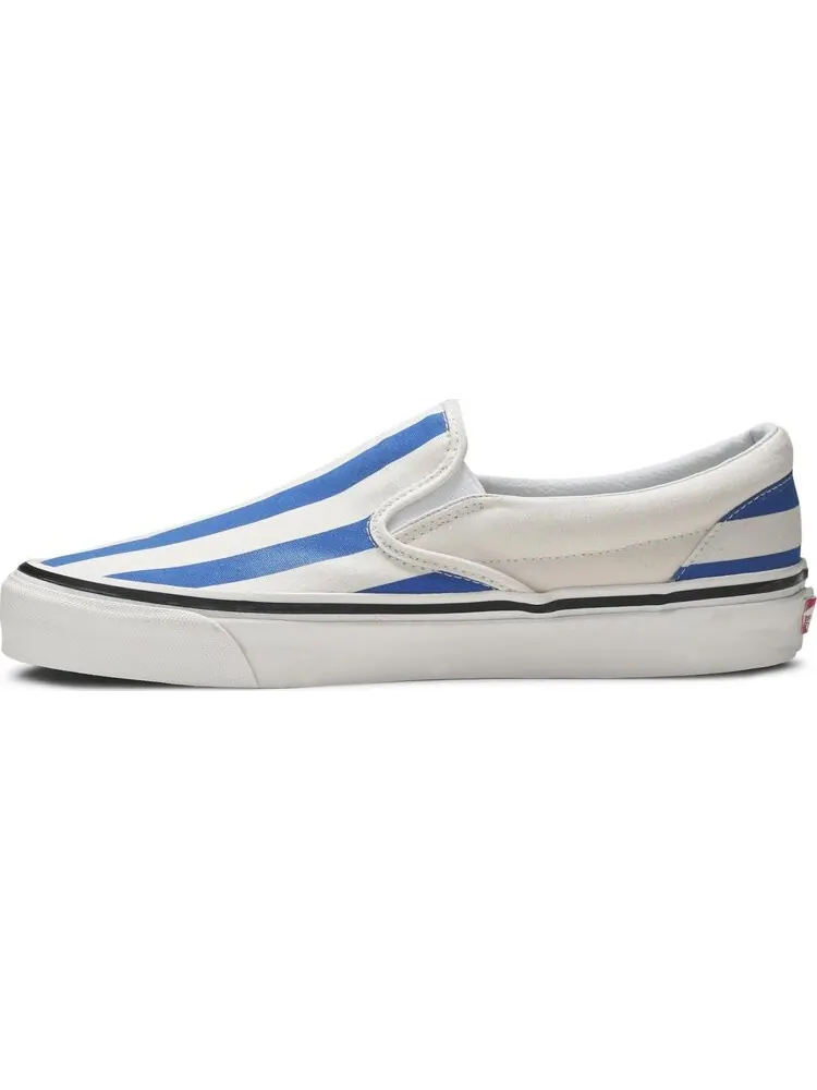 Кеды Vans Classic Slip-On 98 DX Anaheim Factory - Blue Stripes — изображение 3 из 8, синий