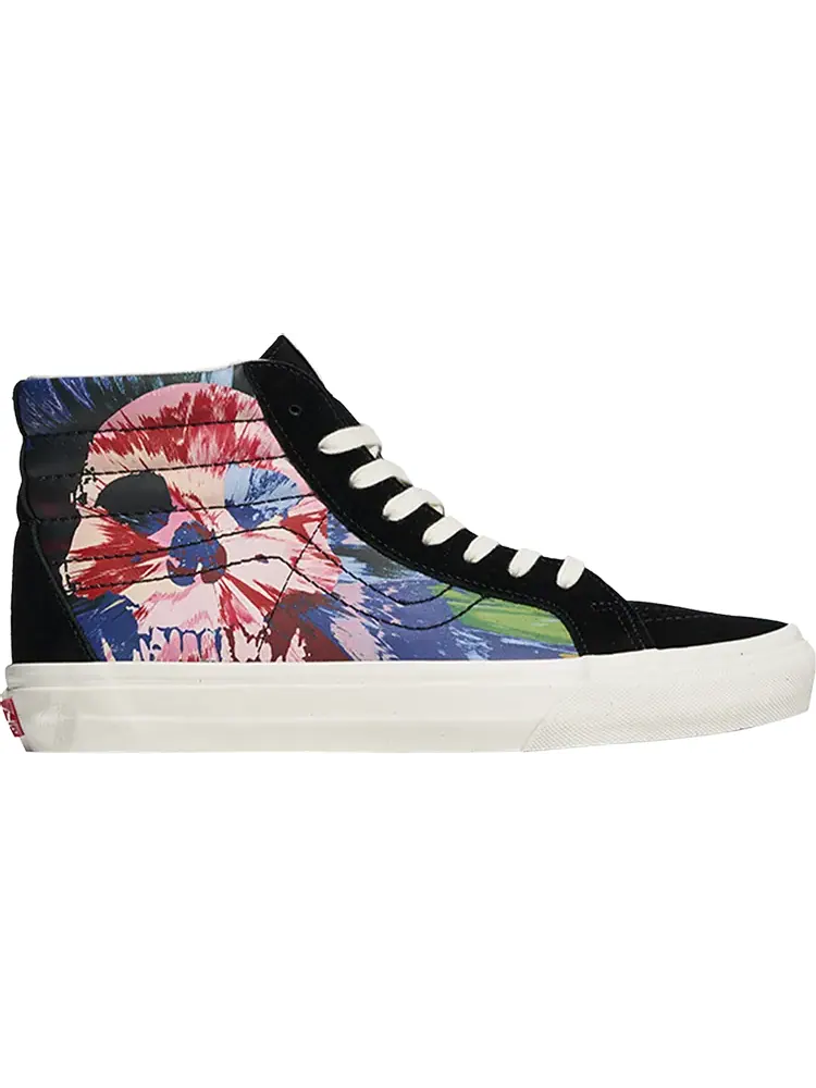 Кеды Vans Damien Hirst x Sk8-Hi Reissue VLT LX Skull Splatter — изображение 1 из 1, мульти
