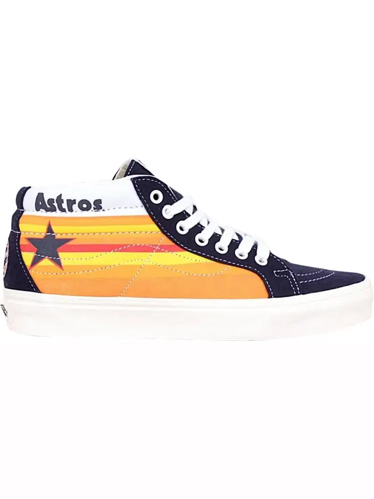 Кеды Vans MLB x SK8-Mid Reissue Astros — изображение 1 из 1, оранжевый