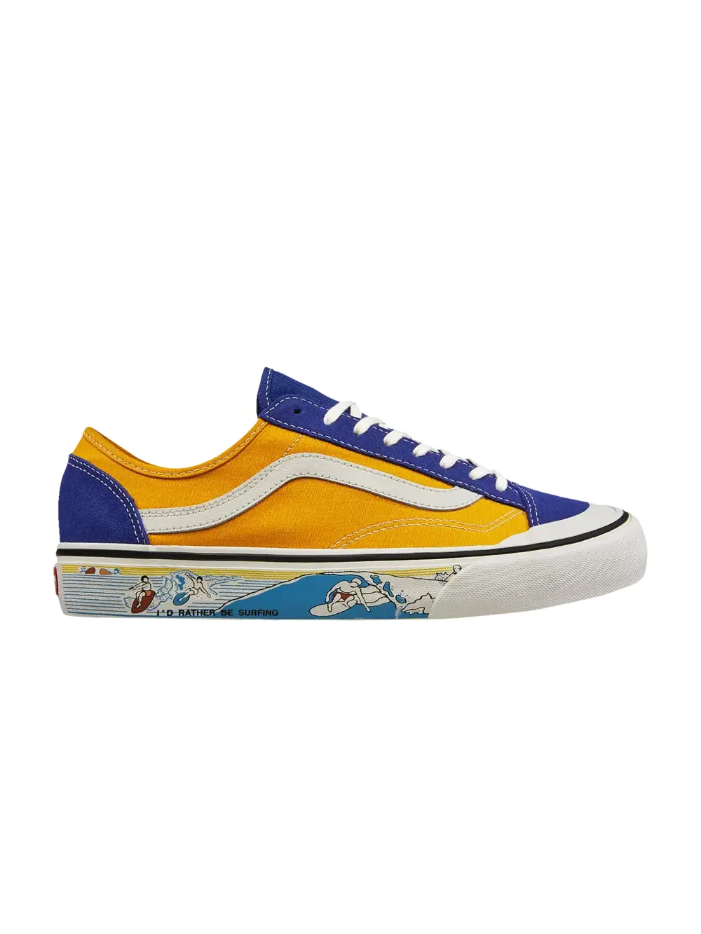 Кроссовки Style 36 Decon SF Vans — изображение 1 из 1, синий/желтый