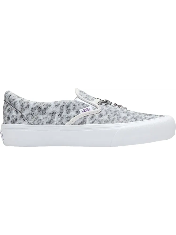 Кеды Vans Needles x Vault Classic Slip-On V Animal Print - White — изображение 1 из 1, белый
