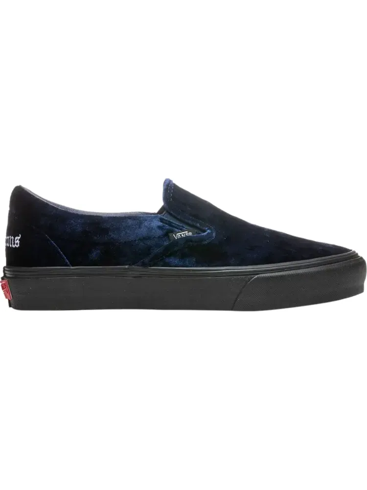 Кеды Vans Noon Goons x Classic Slip-On VLT LX Black Velvet — изображение 1 из 1, черный