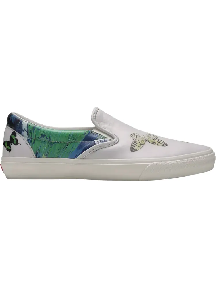 Кеды Vans Damien Hirst x Classic Slip-On VLT LX Butterfly — изображение 1 из 1, бежевый