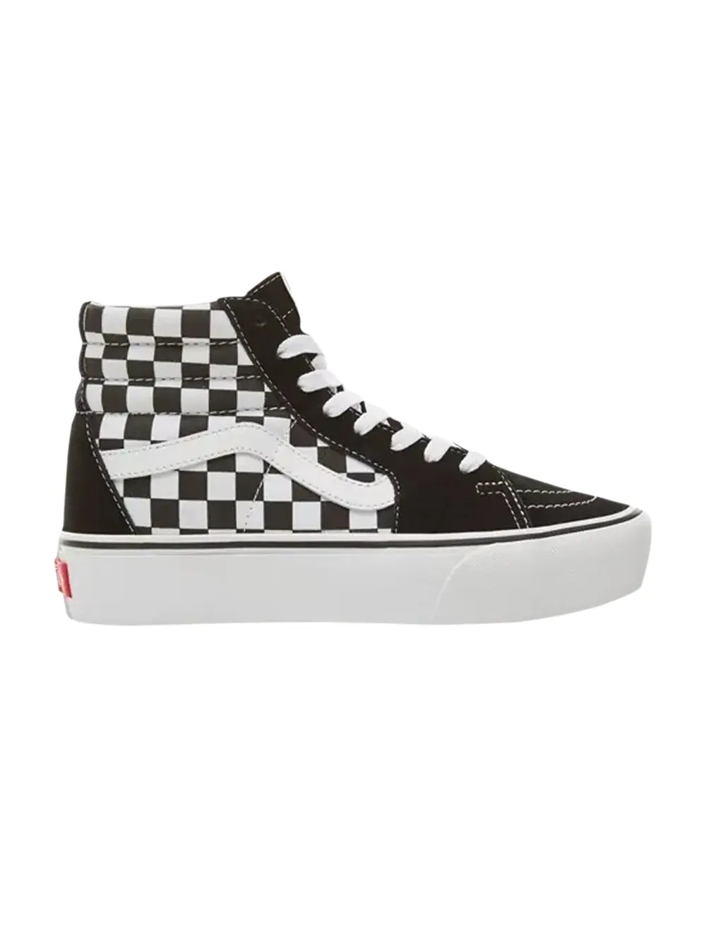 Кроссовки Sk8-Hi Platform 2.0 Vans — изображение 1 из 1, черный/белый