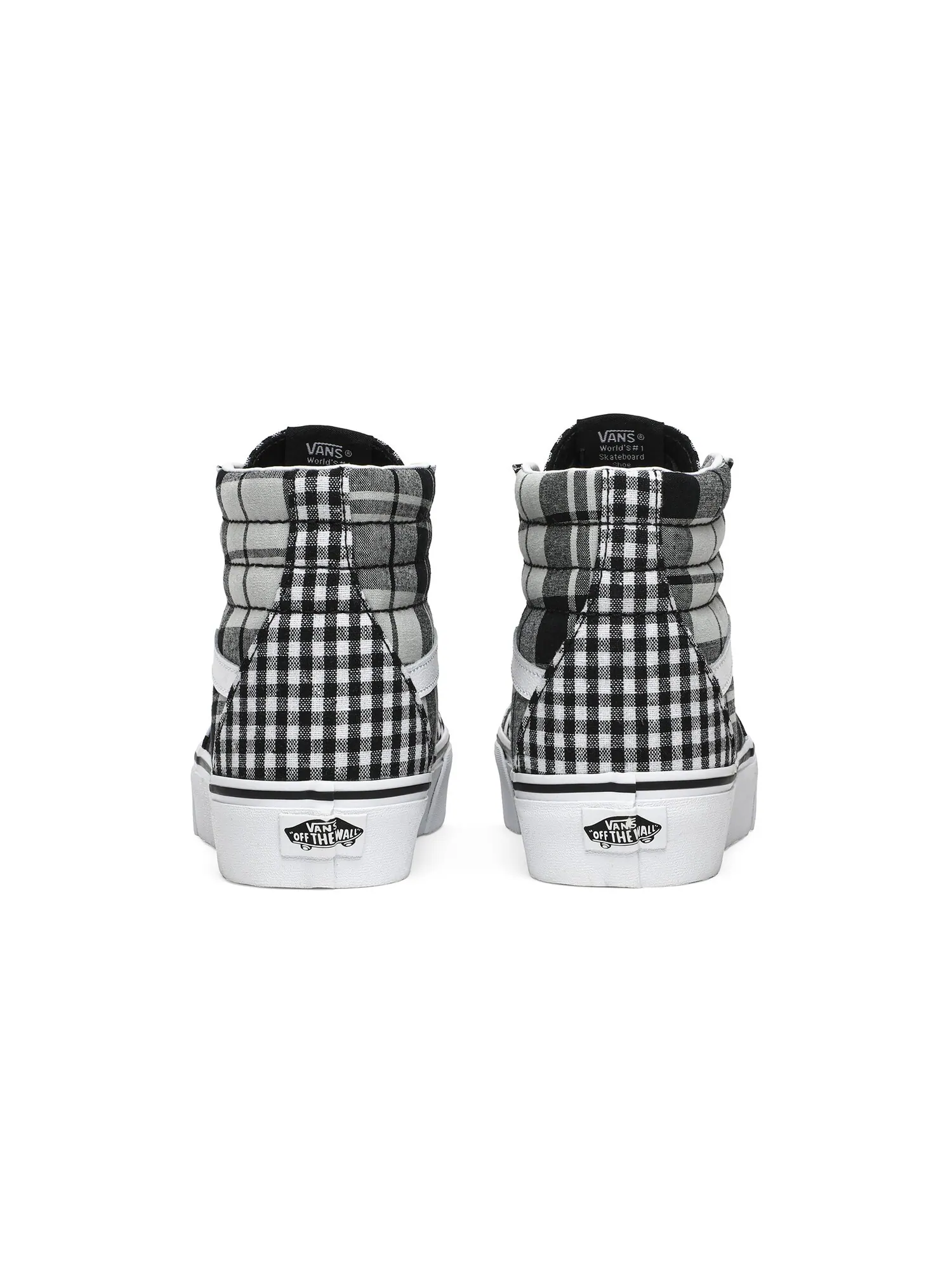 Кроссовки Sk8-Hi Platform Vans — изображение 6 из 8, черный/белый