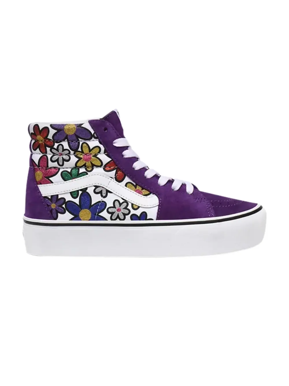 Кроссовки Sk8-Hi Platform 2 Vans — изображение 1 из 1, белый