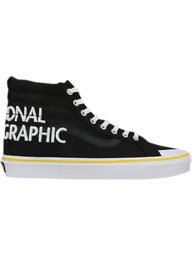 Кеды Vans National Geographic x Sk8-Hi Reissue 138 Logo — изображение 1 из 1, черный