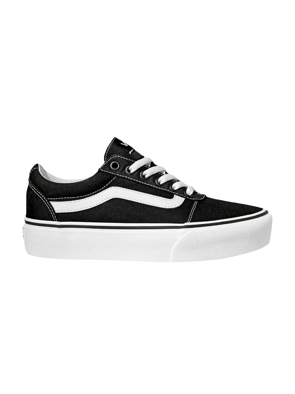 Кроссовки Wmns Ward Platform Vans — изображение 1 из 1, черный/белый