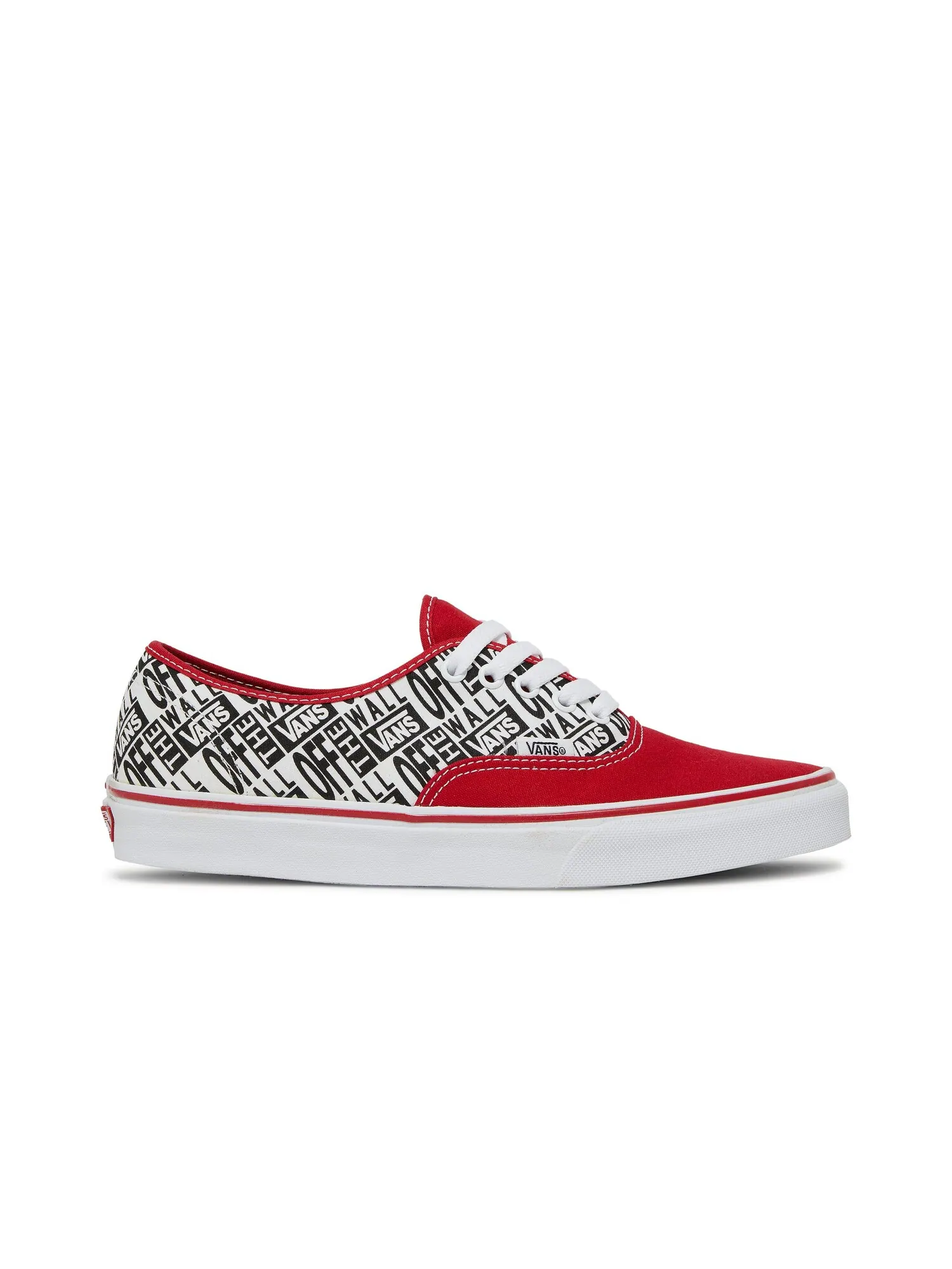 Кроссовки Authentic Vans — изображение 1 из 8, красный/черный/белый