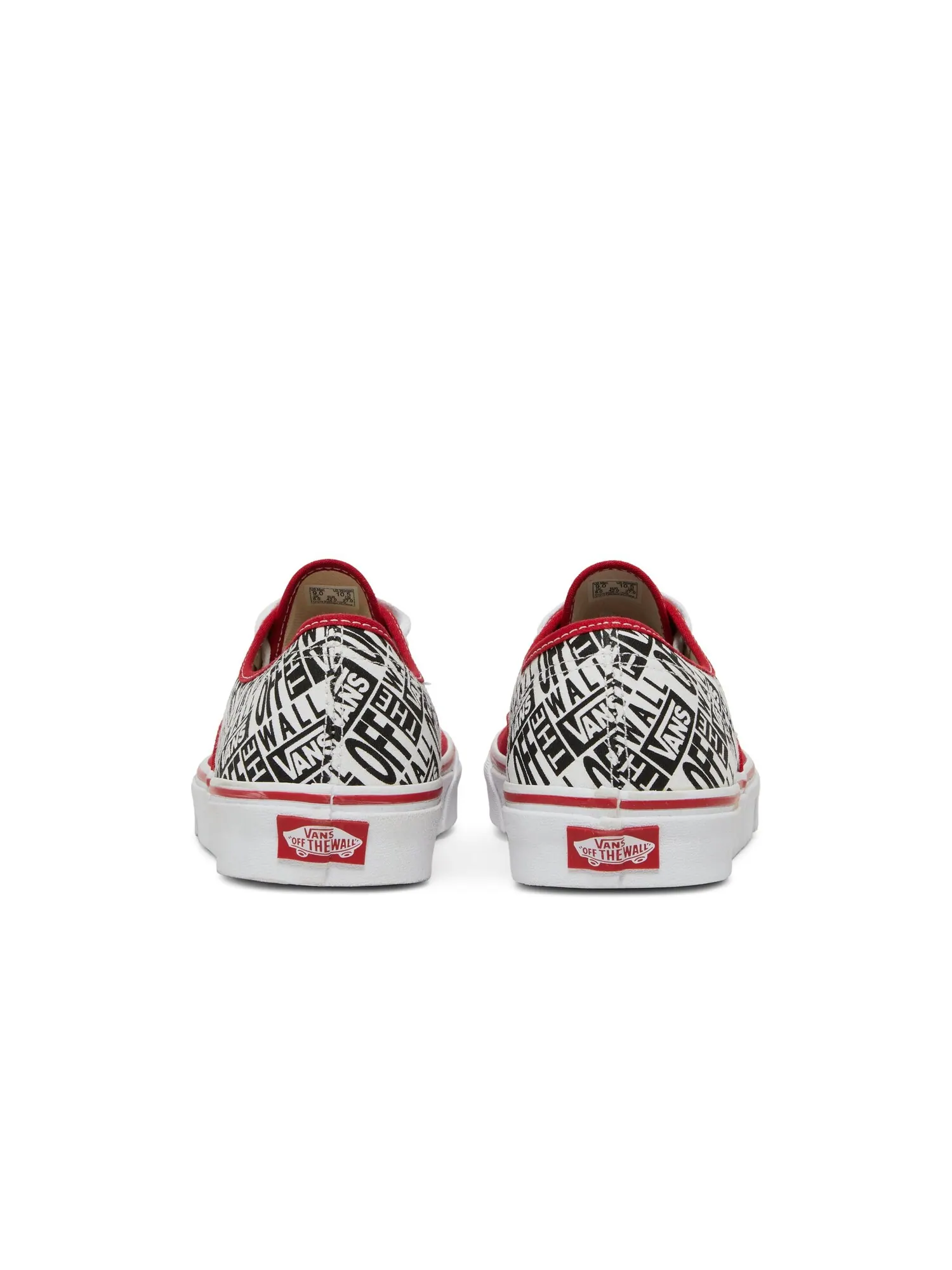 Кроссовки Authentic Vans — изображение 6 из 8, красный/черный/белый