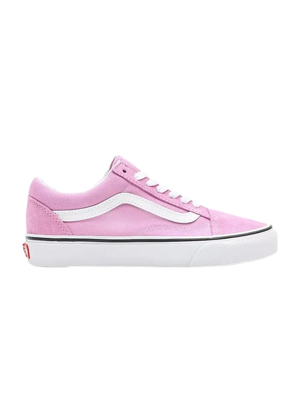 Кроссовки женские Old Skool Vans — изображение 1 из 1, розовый/белый