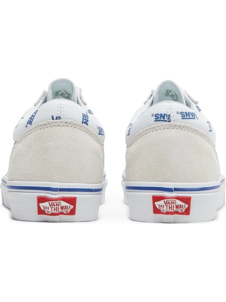 Кеды Vans Old Skool All Over Logo - White — изображение 6 из 8, белый