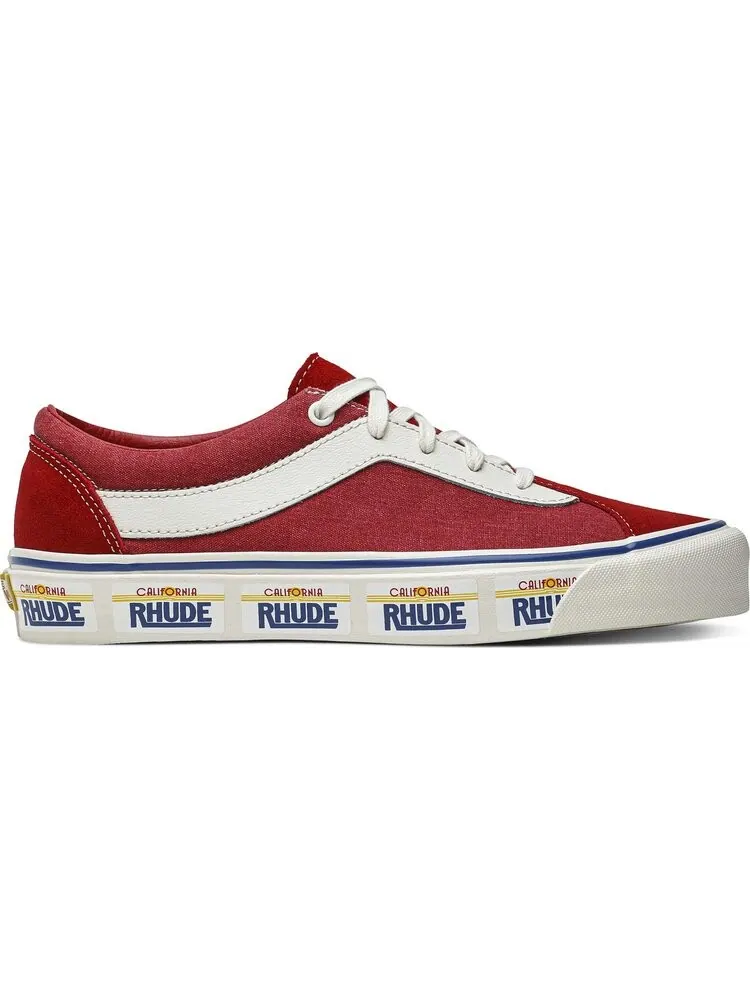 Кеды Vans Rhude x Bold Ni California Plate - Red — изображение 1 из 8, красный