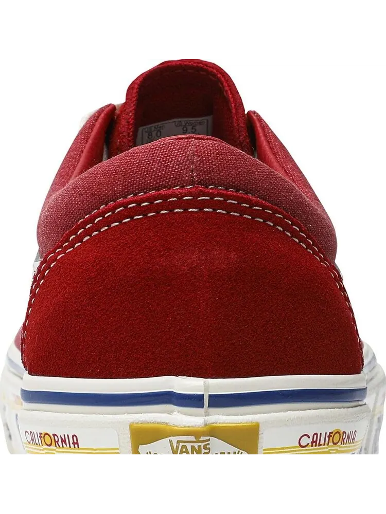 Кеды Vans Rhude x Bold Ni California Plate - Red — изображение 7 из 8, красный