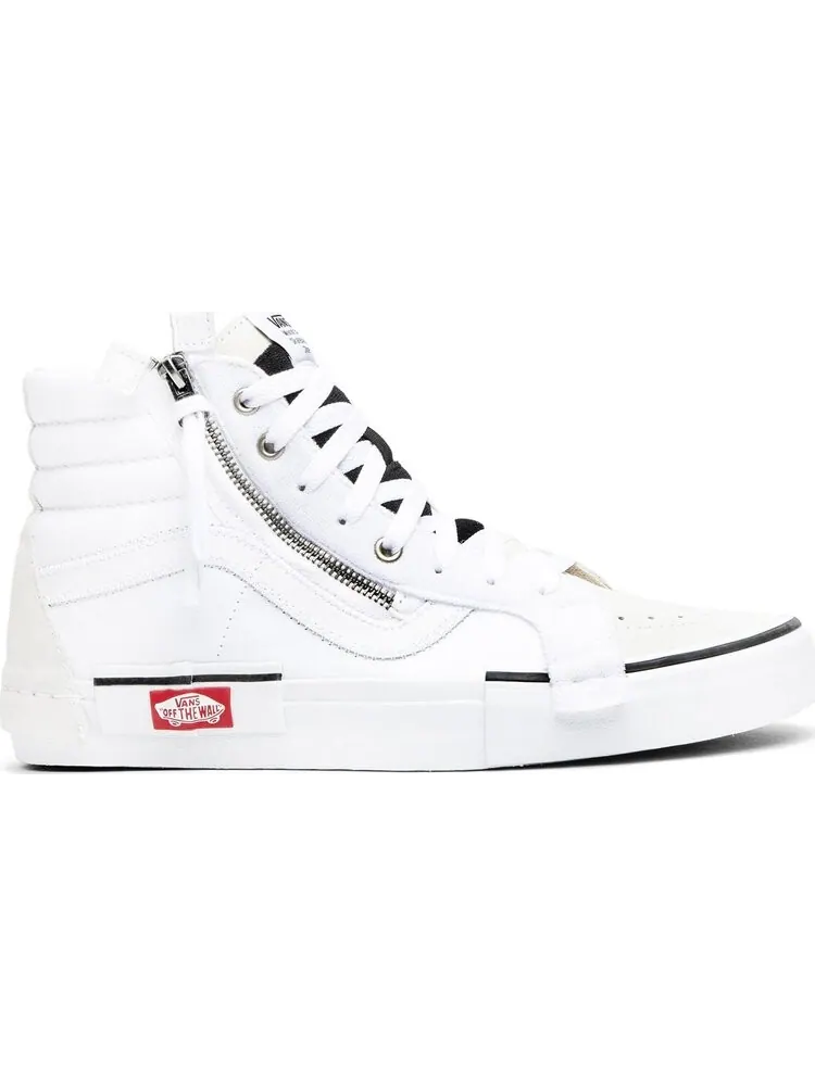 Кеды Vans SK8-Hi CAP LX Reissue White Checkerboard — изображение 1 из 8, белый