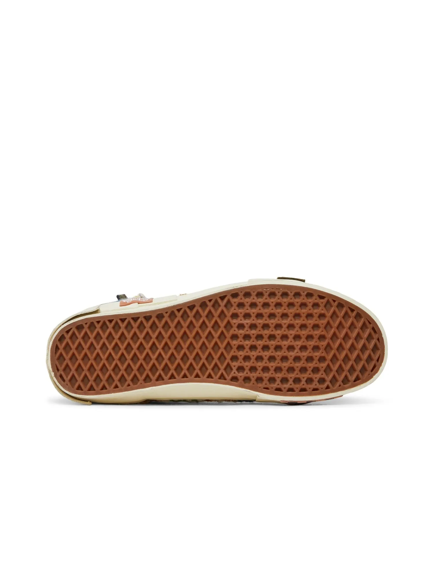 Кроссовки Sk8-Hi Reissue Cap Vans — изображение 4 из 8, оливковый/белый