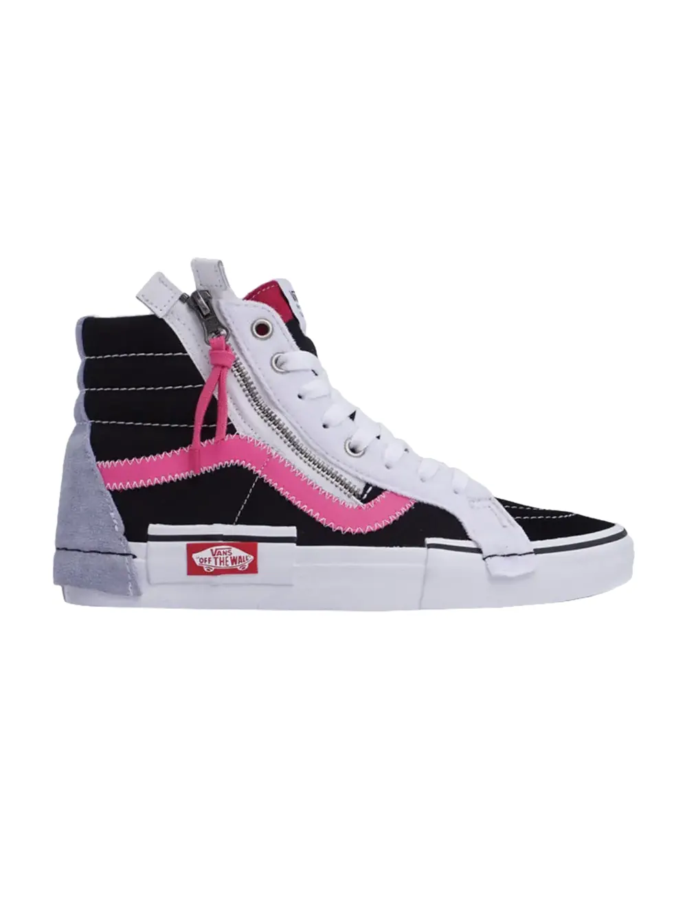 Кроссовки Sk8-Hi Reissue CAP Vans — изображение 1 из 1, черный/розовый