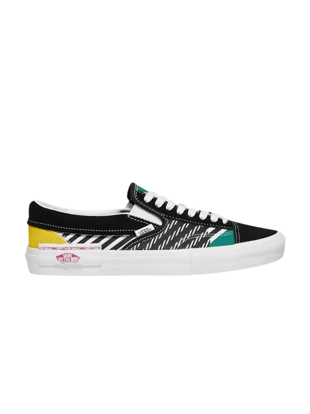 Кроссовки Slip-On Cap Vans — изображение 1 из 1, черный/мульти